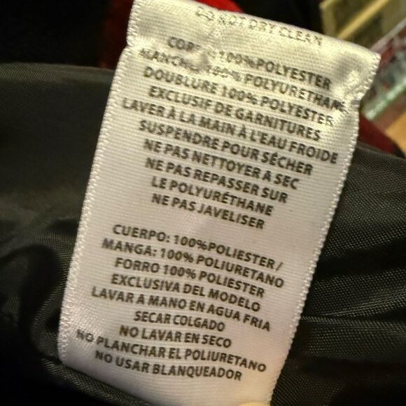 RD style buffalo plaid, biker jacket, size medium - Picture 10 of 10